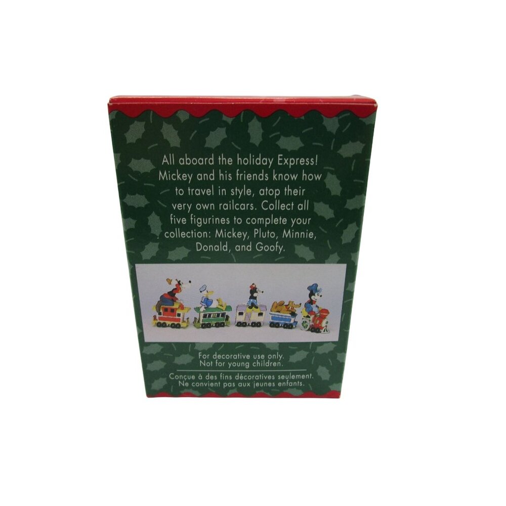 Hallmark Merry Miniatures Minnies Luggage Car1998 Mickey Express New - Picture 3 of 6